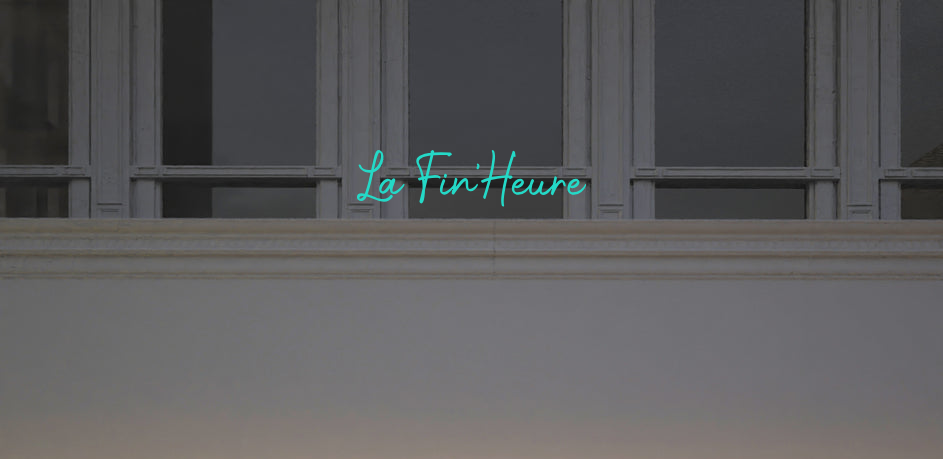 Custom text: La Fin